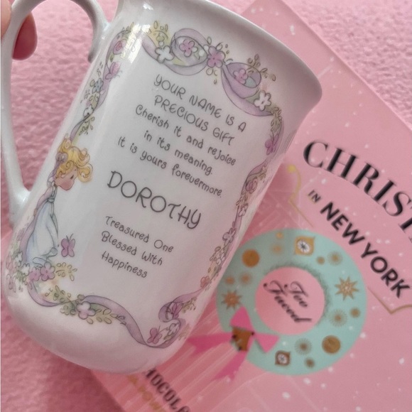 Precious Moments rare porcelain mug - Picture 2 of 2